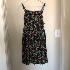 Old Navy Floral Tank Dress. Short with flowy skirt.